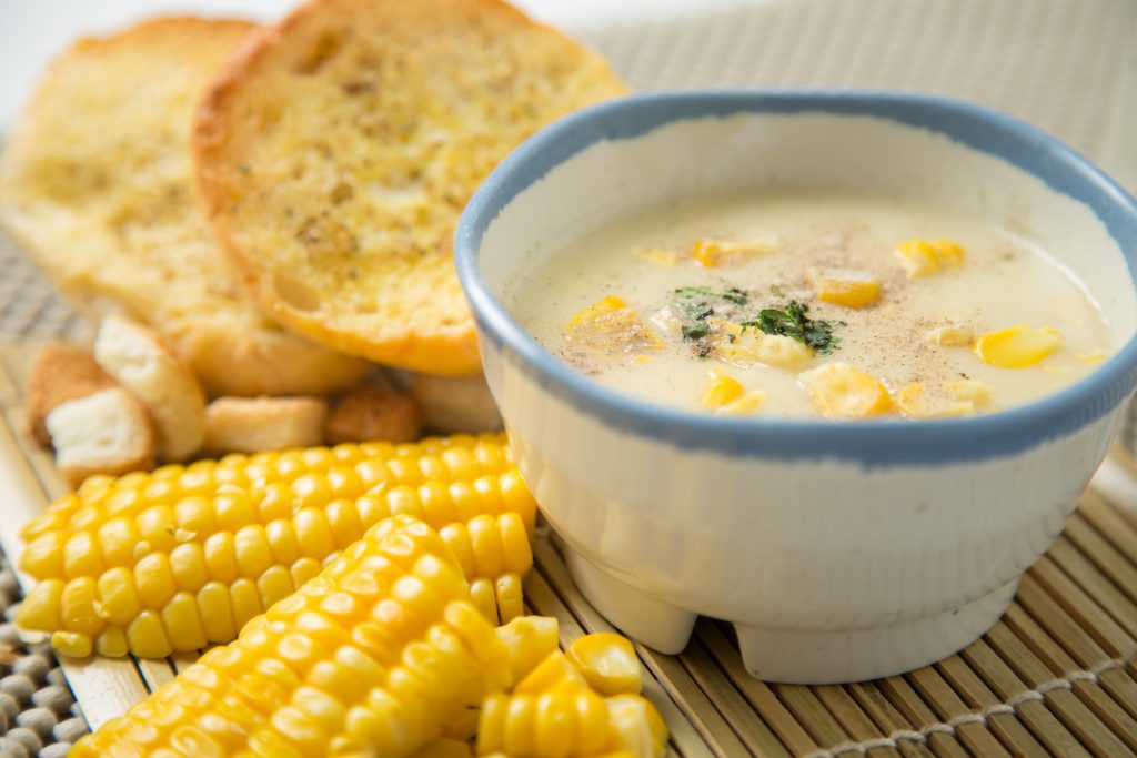 Cream corn soup